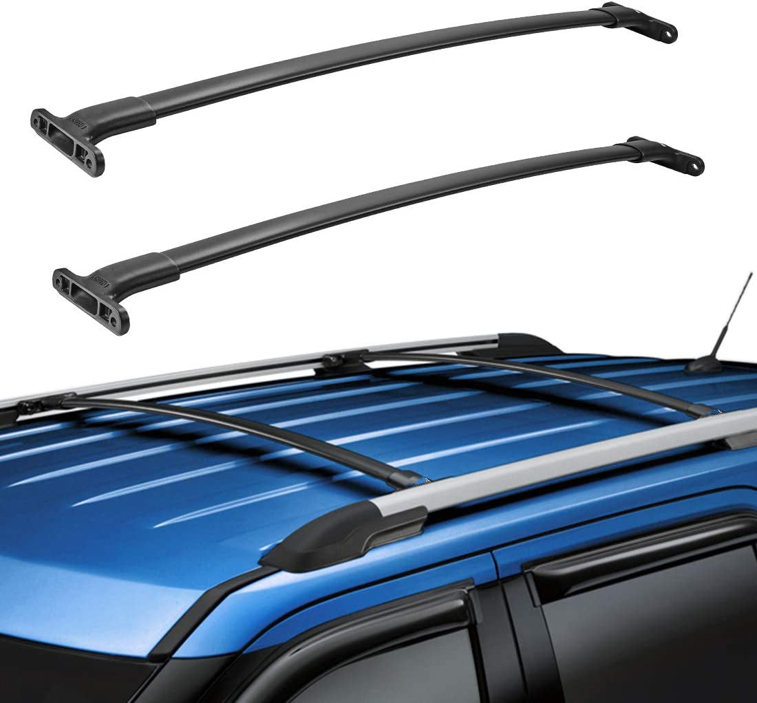 Racksty Car Roof Rack Cross Bars for 2016-2019 Ford Explorer with